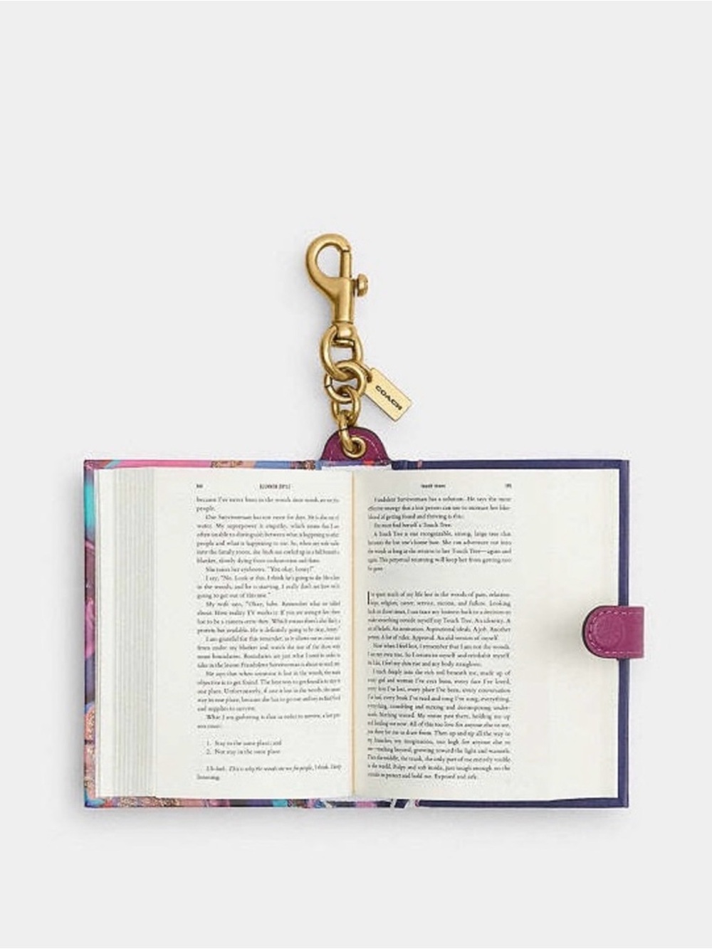 Coach Book Charm - Picture 2 of 2